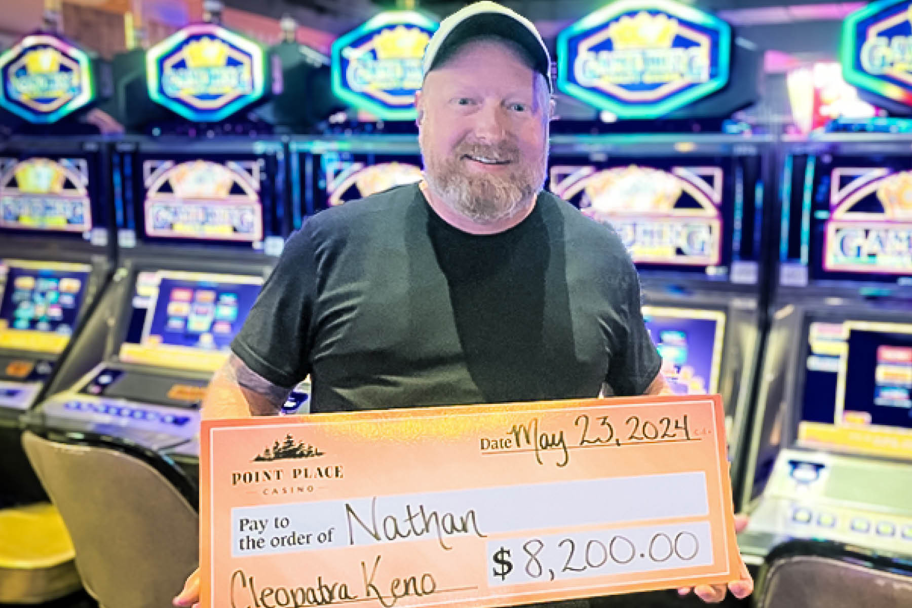 Nathan won $8,200