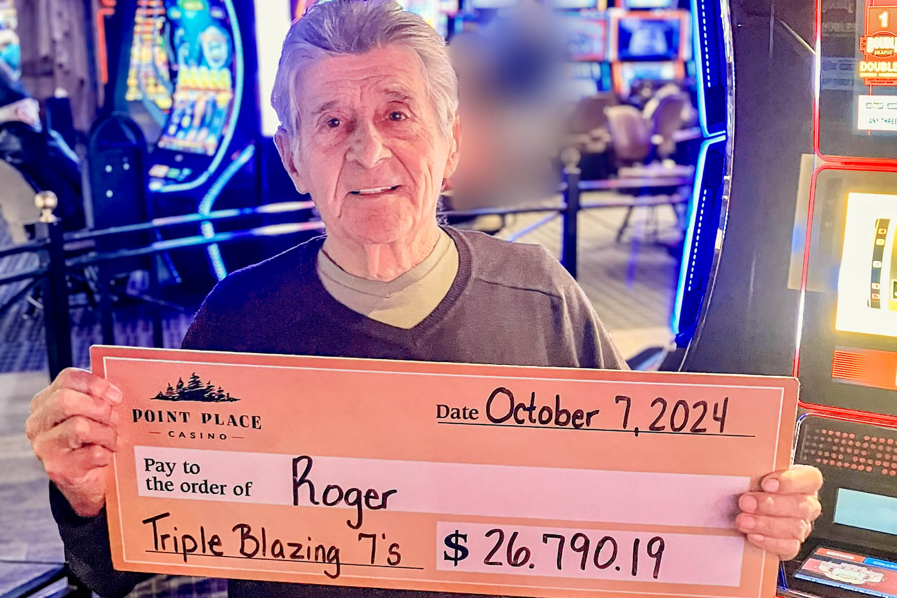 Roger won $26,790.19!