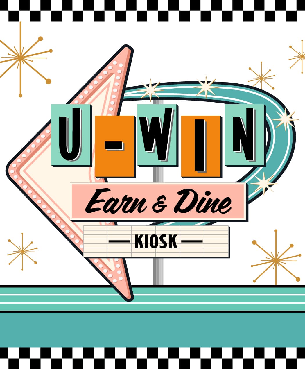 U-Win Earn & Dine Kiosk